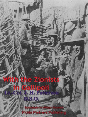 cover image of With the Zionists In Gallipoli